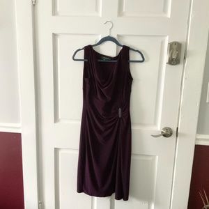 Lauren Ralph Lauren Purple Dress